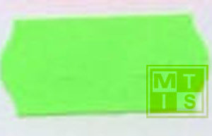 Etiket TK6 (permanent) 26x12 Fluor Groen (per 54.000st.)